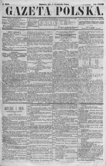 Gazeta Polska 1866 IV, No 231