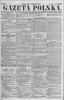 Gazeta Polska 1866 IV, No 233
