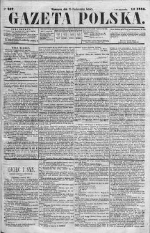 Gazeta Polska 1866 IV, No 237