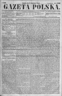 Gazeta Polska 1866 IV, No 245