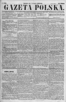 Gazeta Polska 1866 IV, No 249