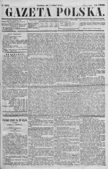 Gazeta Polska 1866 IV, No 272
