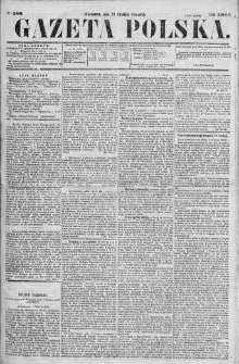 Gazeta Polska 1866 IV, No 289