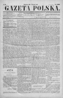 Gazeta Polska 1868 I, No 5