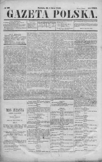 Gazeta Polska 1868 I, No 27