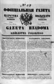 Gazeta Rządowa Królestwa Polskiego 1860 I, No 52
