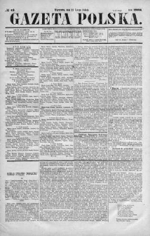 Gazeta Polska 1868 I, No 43