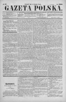Gazeta Polska 1868 II, No 83