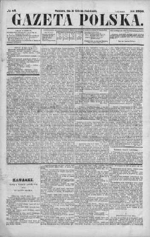Gazeta Polska 1868 II, No 87