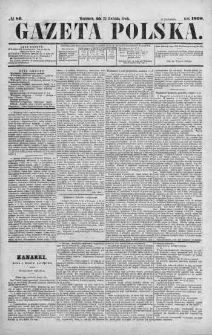 Gazeta Polska 1868 II, No 89