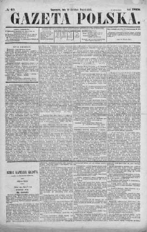 Gazeta Polska 1868 II, No 93