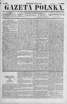Gazeta Polska 1868 II, No 137
