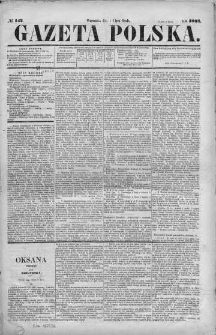 Gazeta Polska 1868 III, No 142
