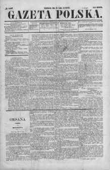 Gazeta Polska 1868 III, No 167