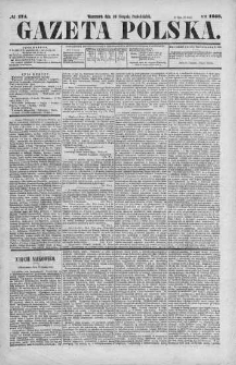 Gazeta Polska 1868 III, No 174