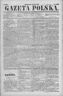 Gazeta Polska 1868 III, No 192