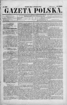 Gazeta Polska 1868 III, No 198