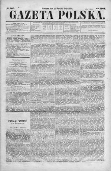 Gazeta Polska 1868 III, No 200