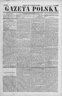 Gazeta Polska 1868 III, No 206