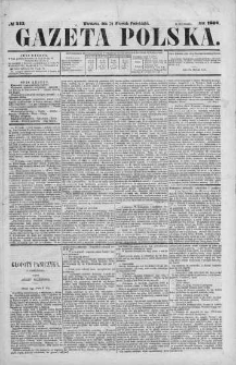 Gazeta Polska 1868 III, No 212