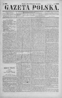 Gazeta Polska 1868 IV, No 230