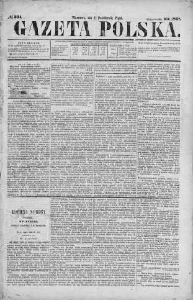 Gazeta Polska 1868 IV, No 234