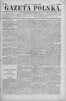 Gazeta Polska 1868 IV, No 238