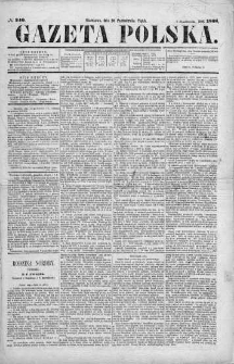 Gazeta Polska 1868 IV, No 240