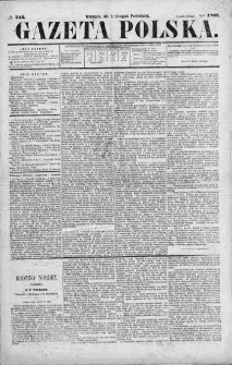 Gazeta Polska 1868 IV, No 242