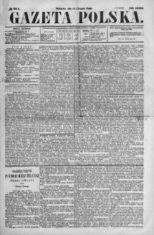 Gazeta Polska 1870 IV, No 254