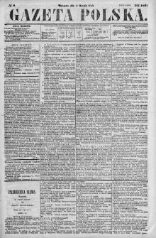 Gazeta Polska 1871 I, No 8