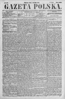 Gazeta Polska 1871 I, No 19
