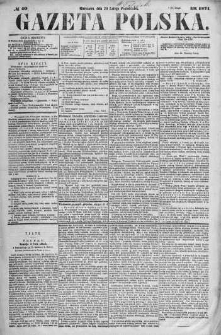 Gazeta Polska 1871 I, No 40