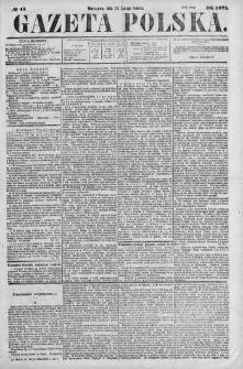 Gazeta Polska 1871 I, No 45