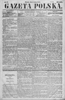 Gazeta Polska 1871 I, No 47