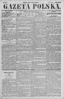 Gazeta Polska 1871 I, No 54