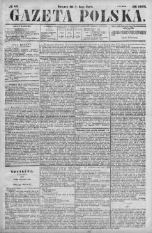 Gazeta Polska 1871 I, No 63