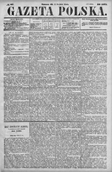 Gazeta Polska 1871 II, No 83
