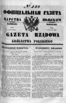 Gazeta Rządowa Królestwa Polskiego 1860 II, No 128