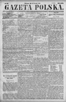Gazeta Polska 1871 II, No 86