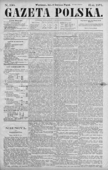 Gazeta Polska 1871 III, No 120