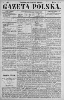 Gazeta Polska 1871 III, No 130