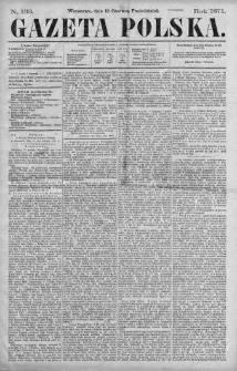 Gazeta Polska 1871 III, No 133