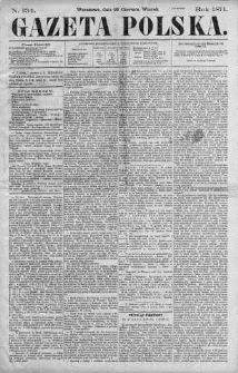 Gazeta Polska 1871 III, No 134
