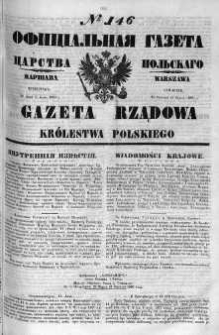 Gazeta Rządowa Królestwa Polskiego 1860 III, No 146
