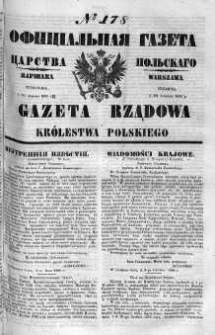 Gazeta Rządowa Królestwa Polskiego 1860 III, No 178