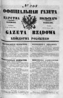 Gazeta Rządowa Królestwa Polskiego 1860 III, No 208