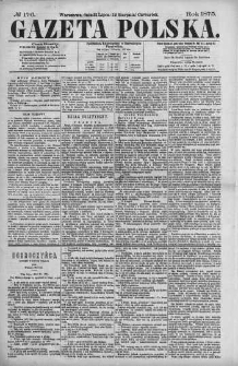 Gazeta Polska 1875 III, No 176
