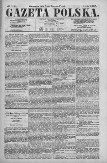 Gazeta Polska 1875 III, No 183
