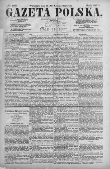 Gazeta Polska 1875 III, No 188